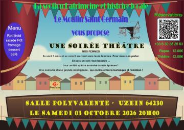 Soirée théâtre et repas
